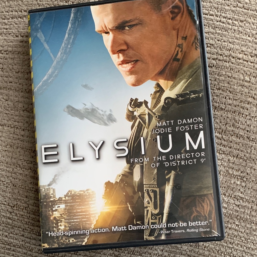 Elysium DVD